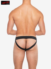 Hard Core 5539 Men's X Scrotal Suspensory Jockstrap - Midnight