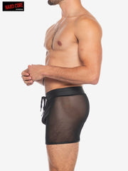 Hard Core 5551 Men's X Mini Mesh Short - Midnight