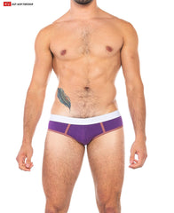 Go Softwear 2011 Men's Cal. Classic Lo Rise Brief - Amethyst/Plum Wine