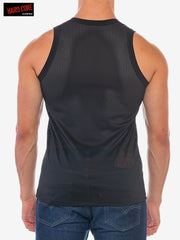 Hard Core 5555 Men's X Mesh Tank - Midnight