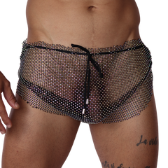 Diamond Black Hot Shorts by Gigo Underwear