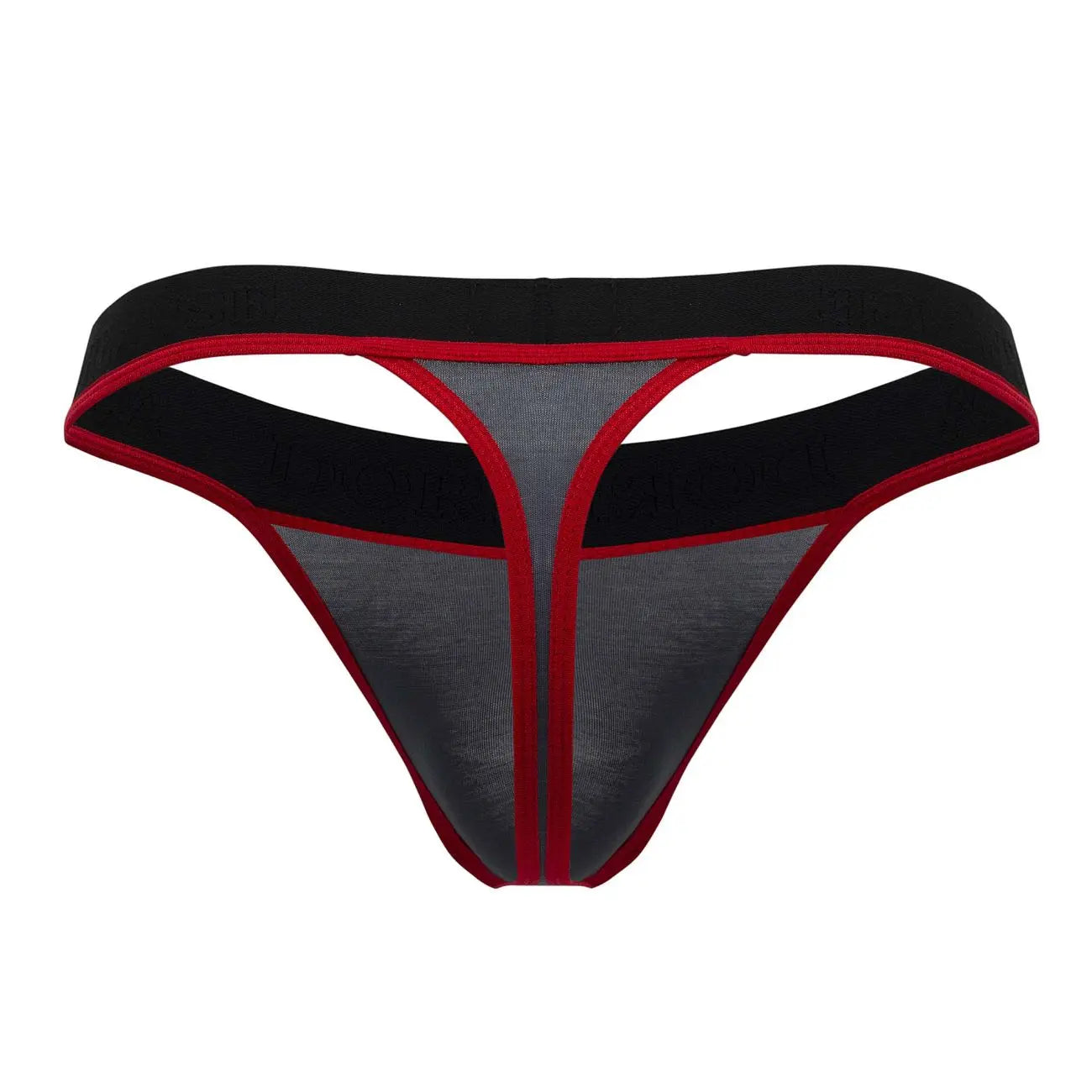 Doreanse Sous-vêtement Homme 1012-CHR String Bordure Couleur Charbon
