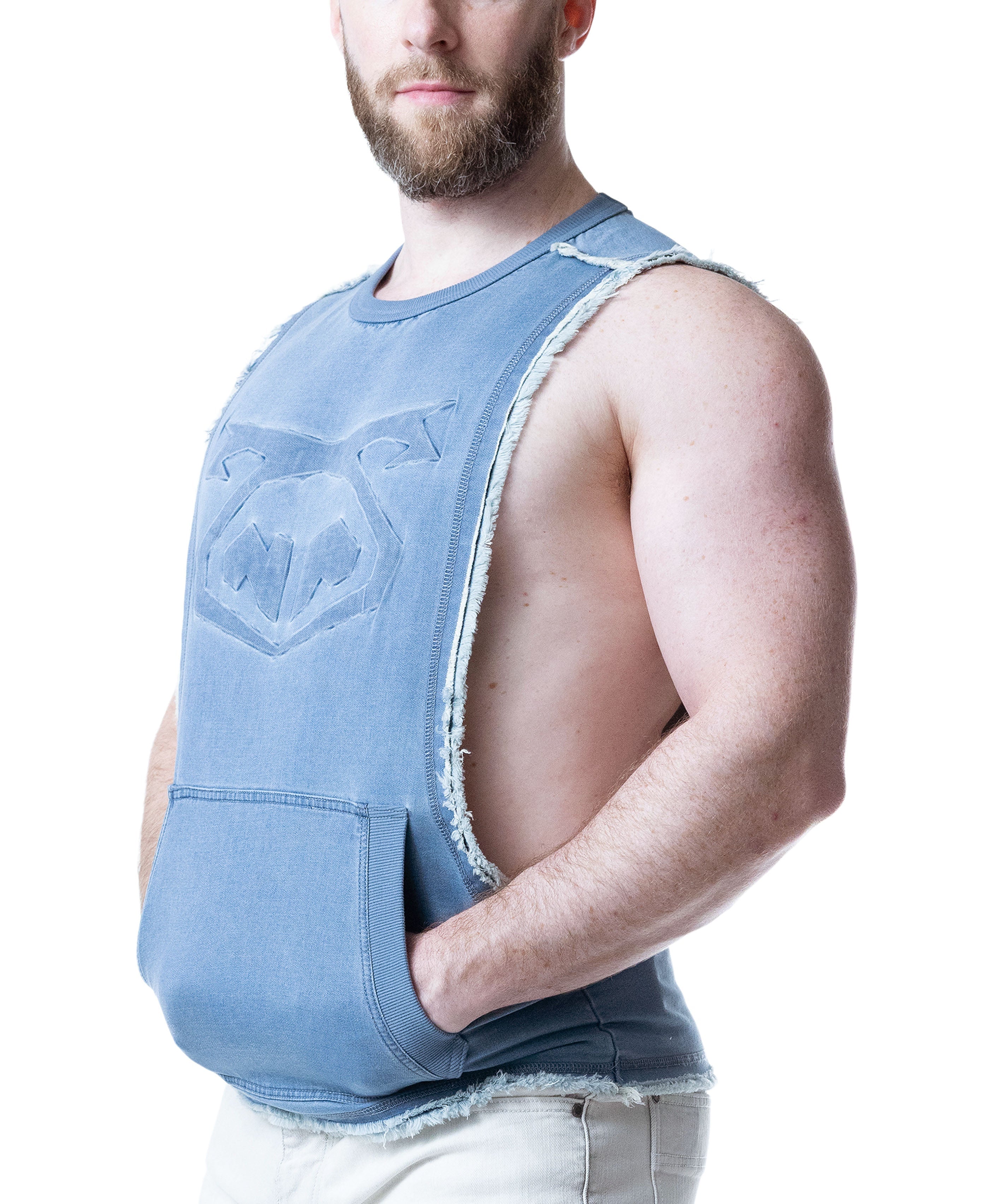 Nasty Pig Emboss Brandmark Shredder - Mirage Blue