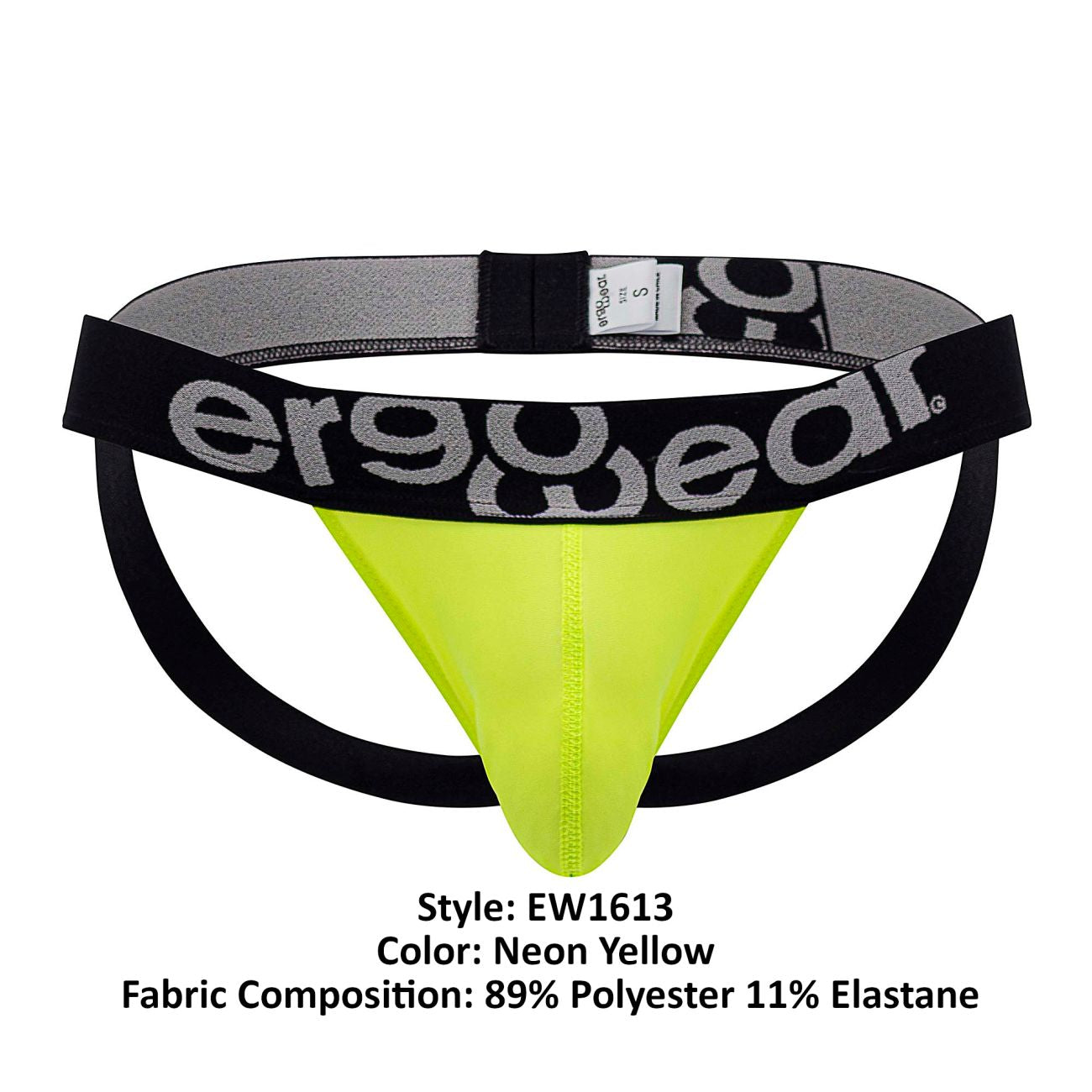 Jockstrap ErgoWear EW1613 MAX SE Couleur Jaune Fluo