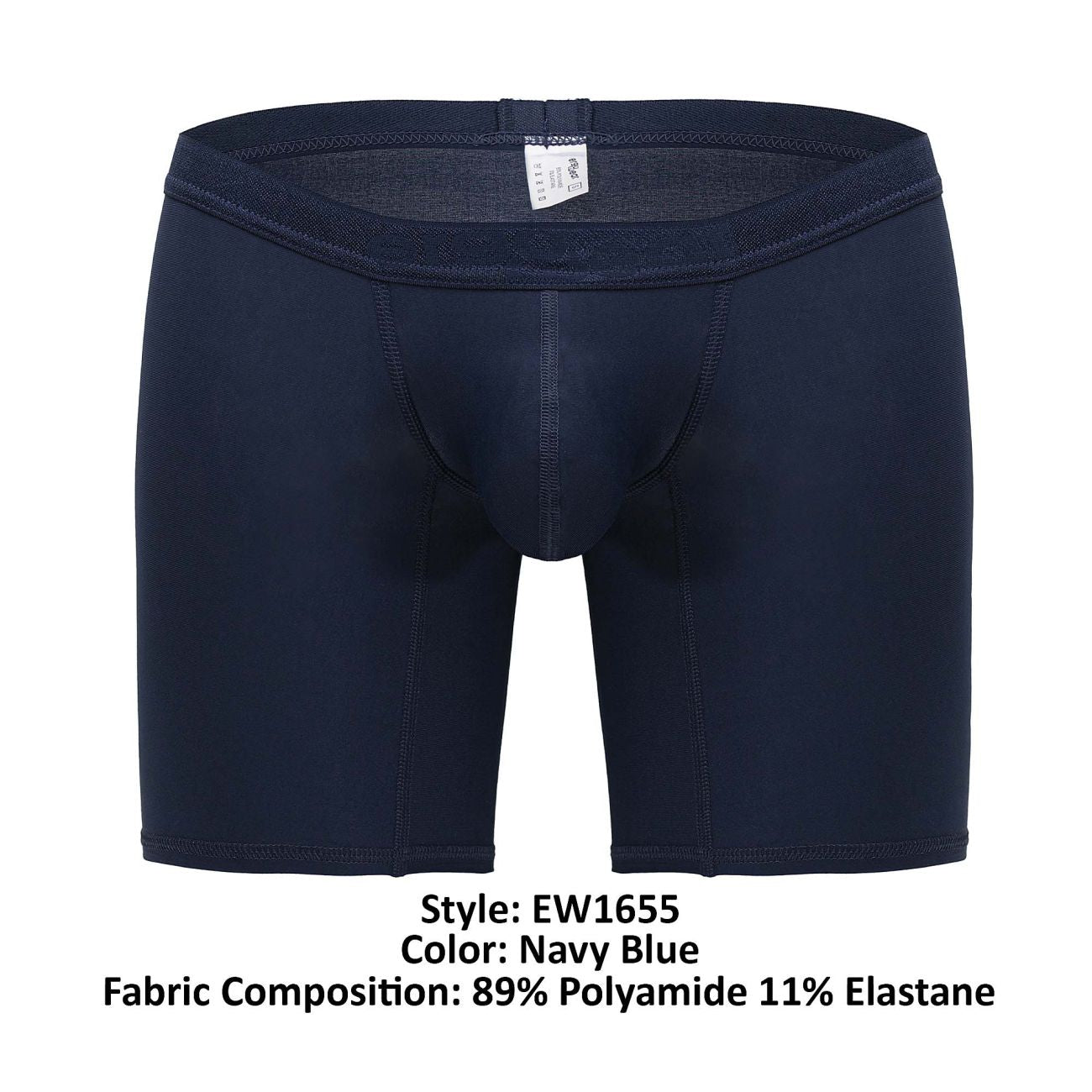 Boxer ErgoWear EW1655 SLK Couleur Bleu Marine