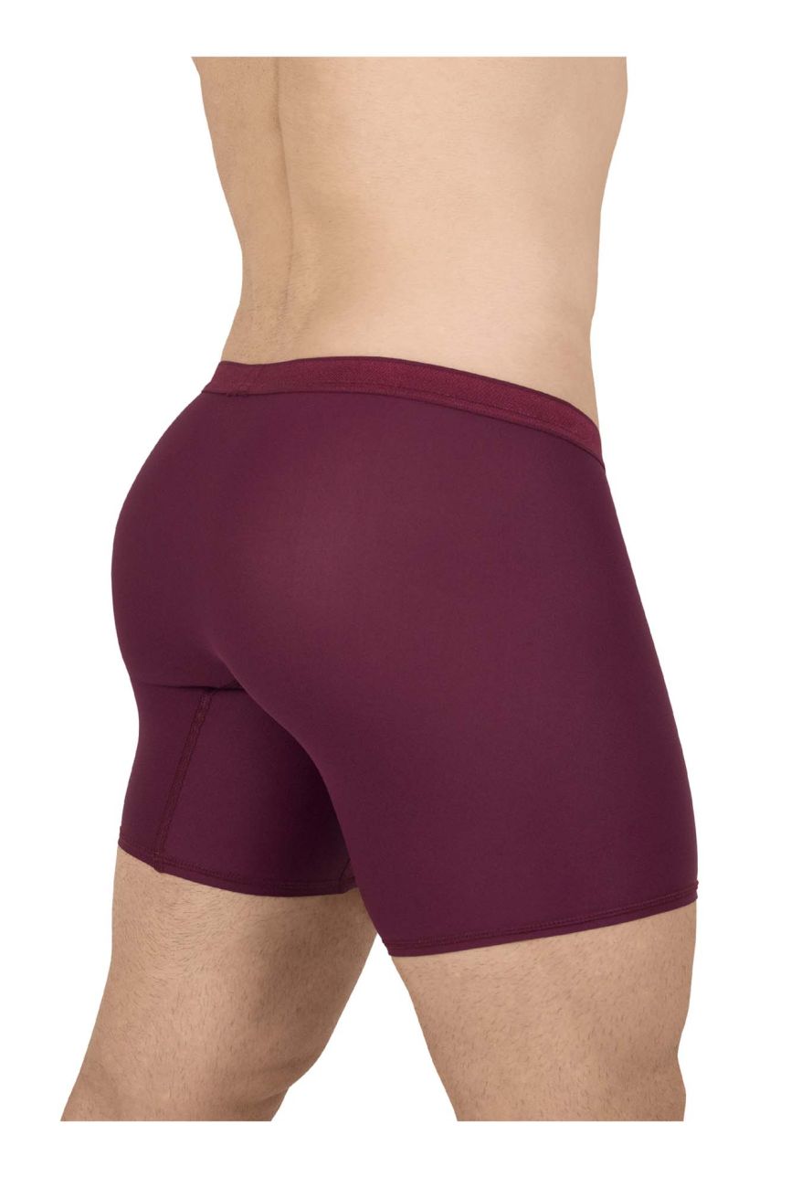 Boxer ErgoWear EW1659 SLK Couleur Bordeaux