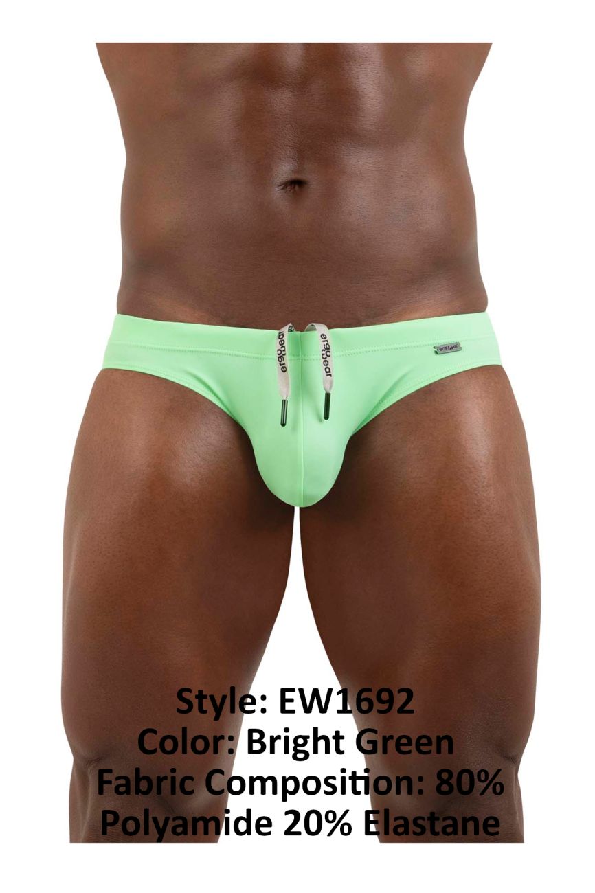 Slip de bain ErgoWear EW1692 X4D SW Couleur Vert vif