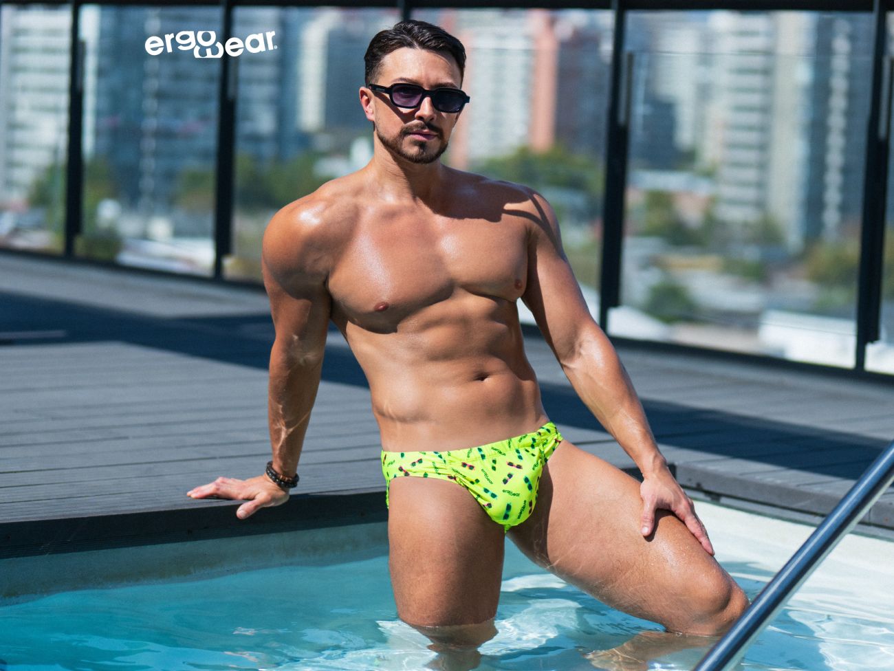 ErgoWear EW1762 FEEL SW Swim Briefs Color Bright Yellow