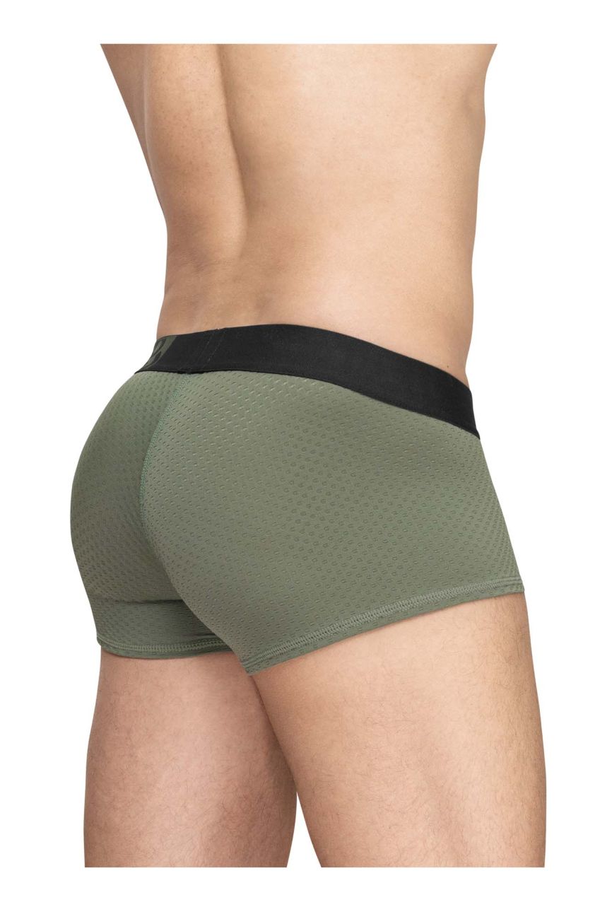 Short de bain ErgoWear EW1787 MAX FLOW, couleur vert foncé