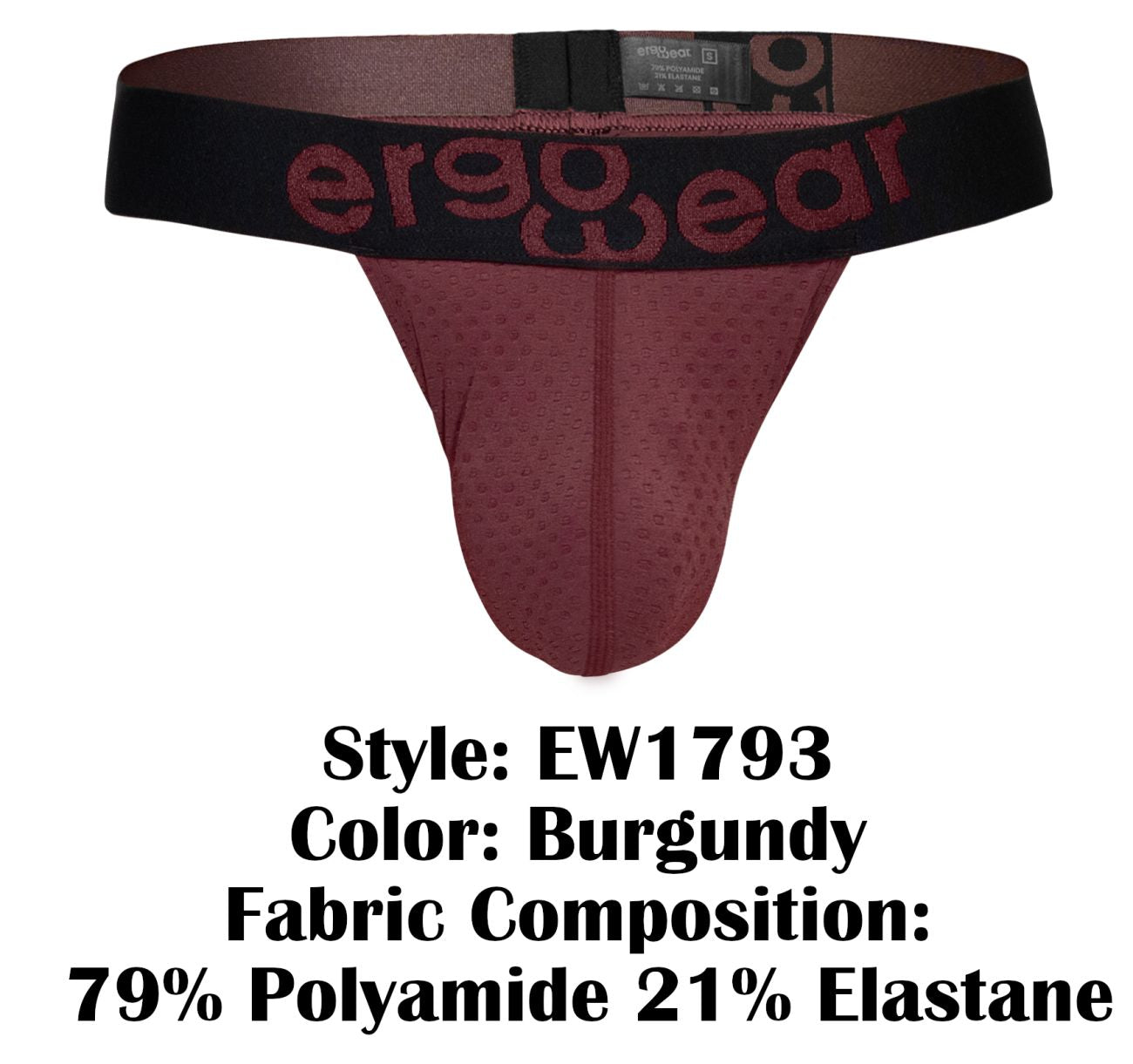 String ErgoWear EW1793 MAX FLOW, couleur bordeaux
