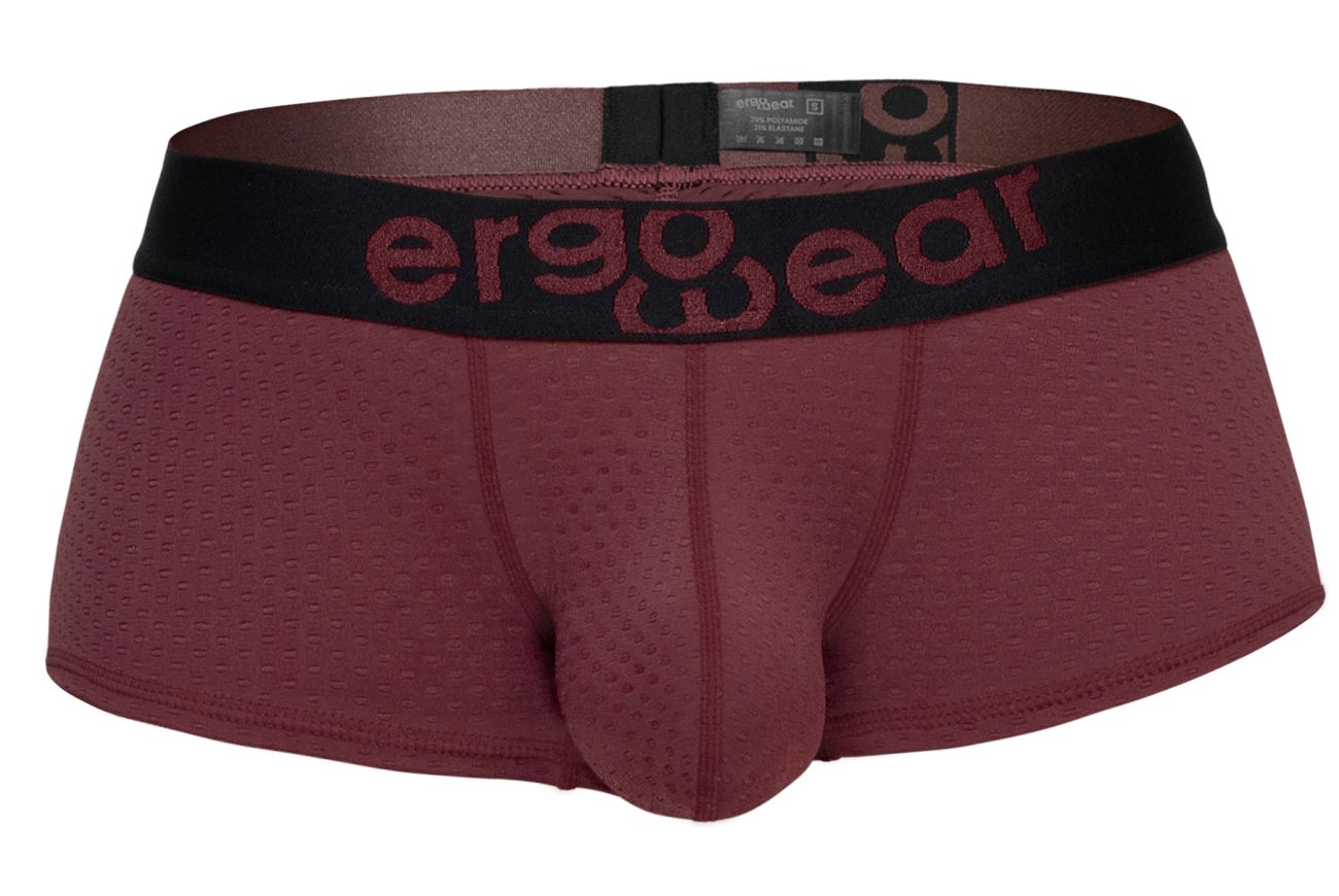 Boxer ErgoWear EW1795 MAX FLOW, couleur bordeaux