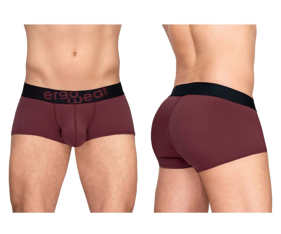 Boxer ErgoWear EW1795 MAX FLOW, couleur bordeaux