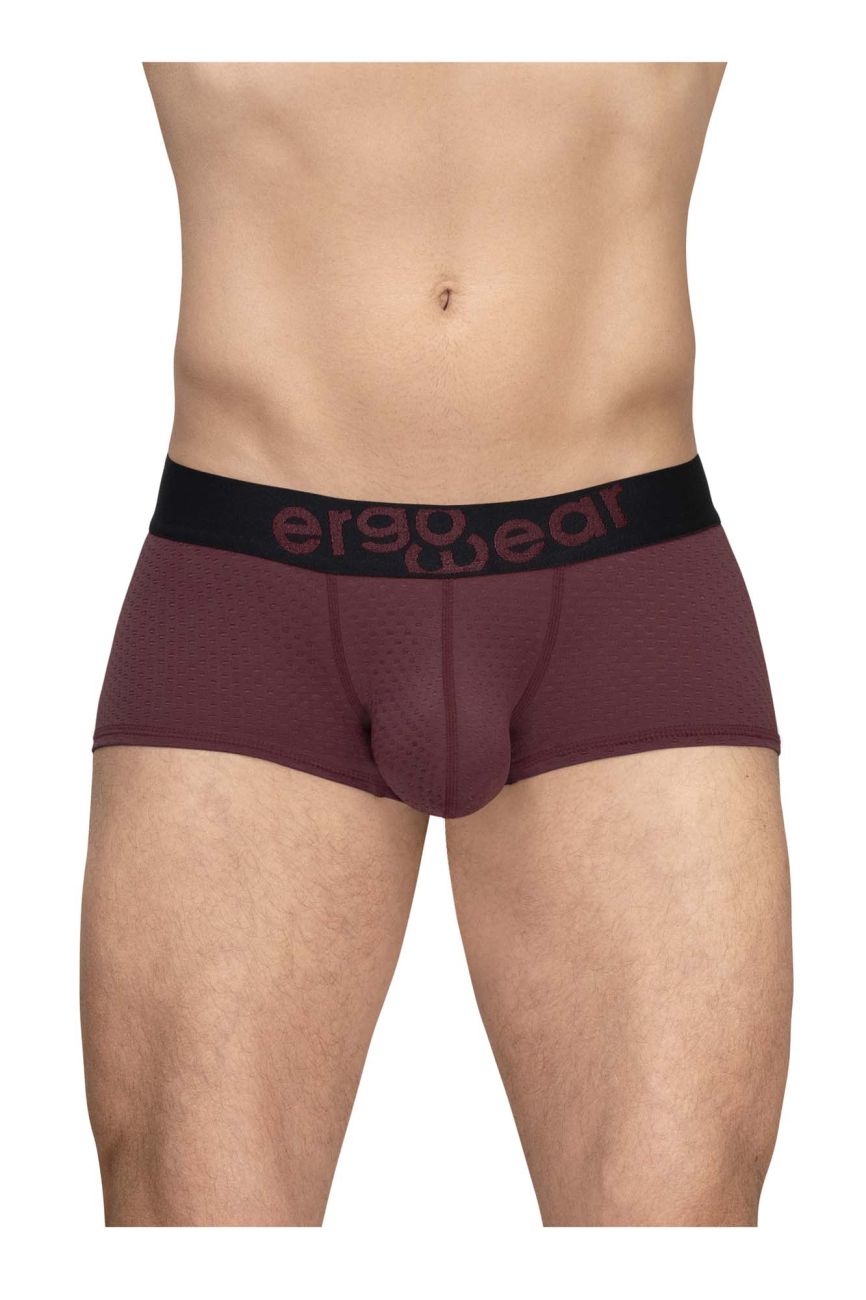 Boxer ErgoWear EW1795 MAX FLOW, couleur bordeaux