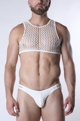 CellBlock 13 Vaux Galaxy Bikini Brief Underwear - White