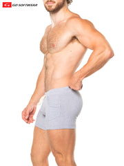 Go Softwear 4891 Men's Lumber Jack Shorty - Heather Grey