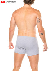 Go Softwear 4891 Men's Lumber Jack Shorty - Heather Grey