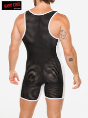 Hard Core 3548 Men's Peep Wrestler - Black