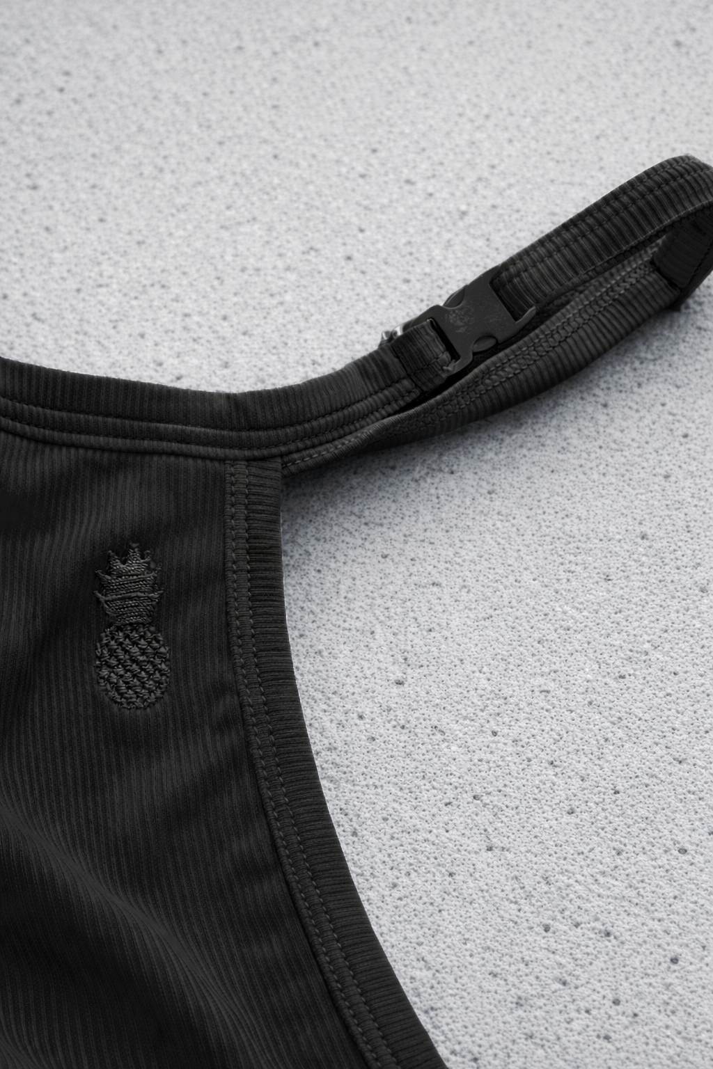JJ Malibu Men's G String V Back Jockstrap - Pitch Black