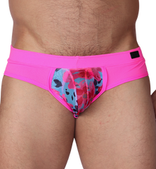Garden Fuchsia Brief by Gigo Underwear