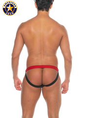 AMERICAN JOCK 8219 Men's Phys Ed Jockstrap - Red