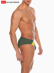 Go Softwear 4513 Men's Majorca Bikini Swim - Olive