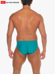 Go Softwear 4506 Men's La Palma 'Buns' Bikini Swim - Teal