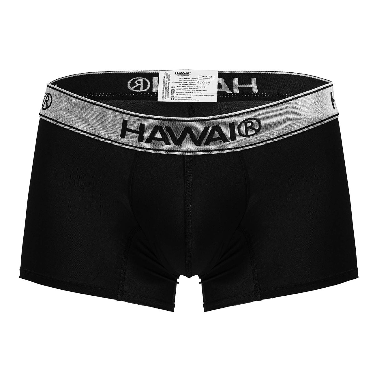 HAWAI 41977 Short en microfibre Couleur Noir-01