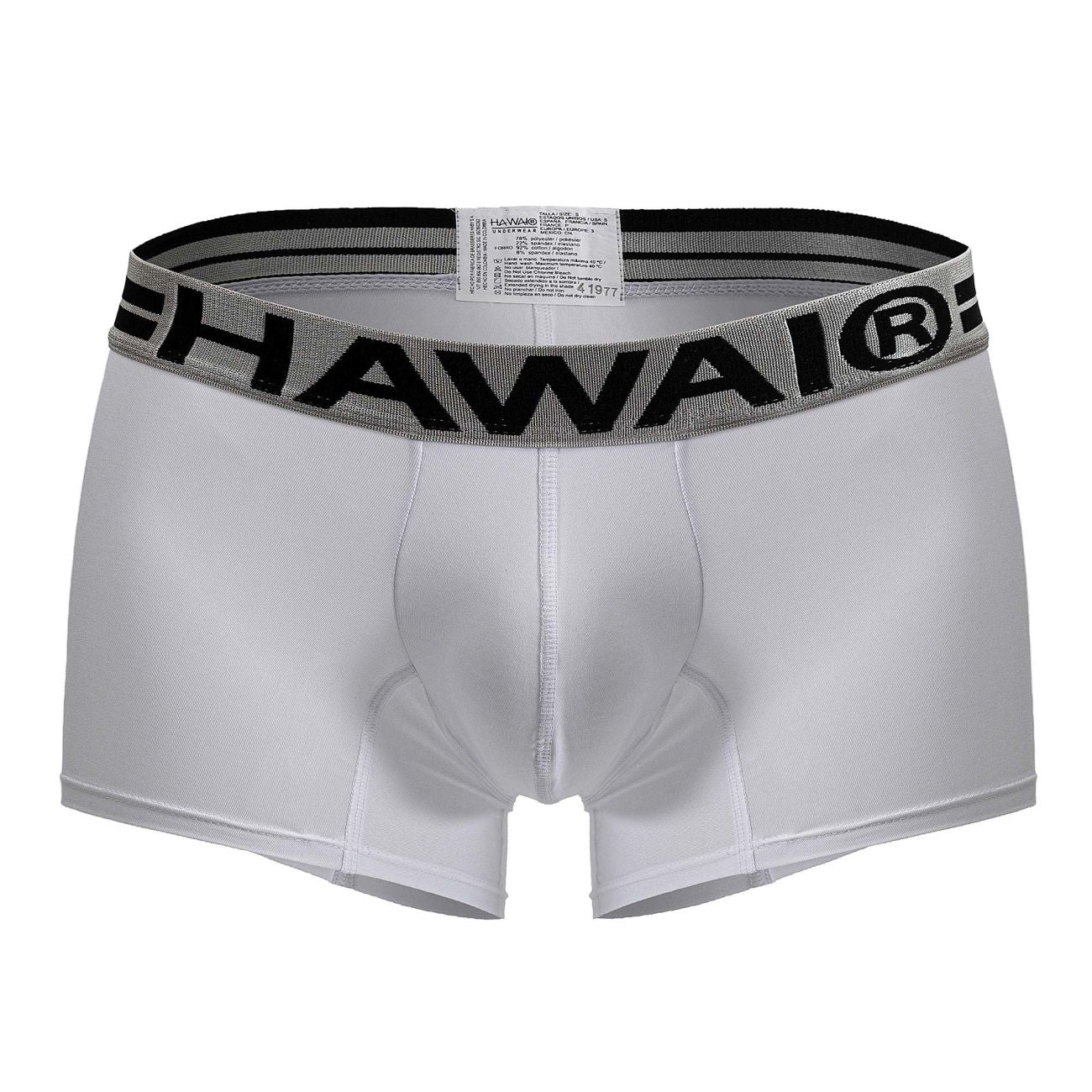 HAWAI 41977 Short en microfibre Couleur Blanc-01