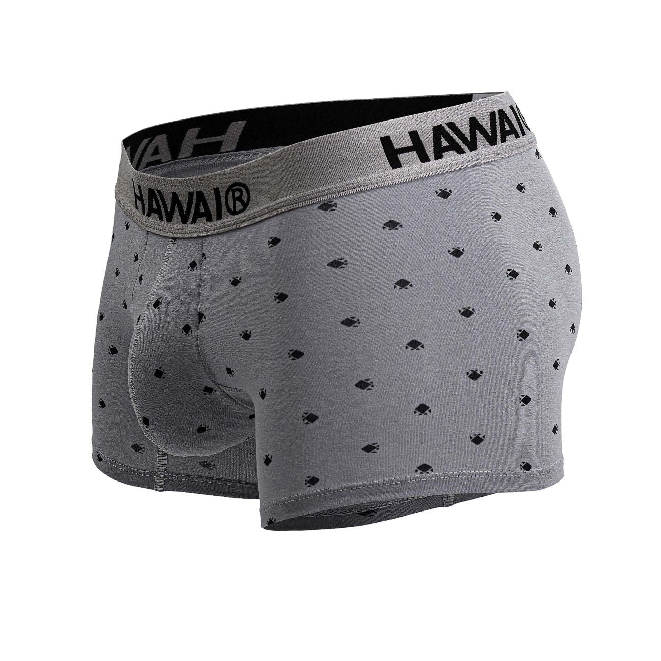 HAWAI 42571 Short de bain en mélange de coton, couleur grise