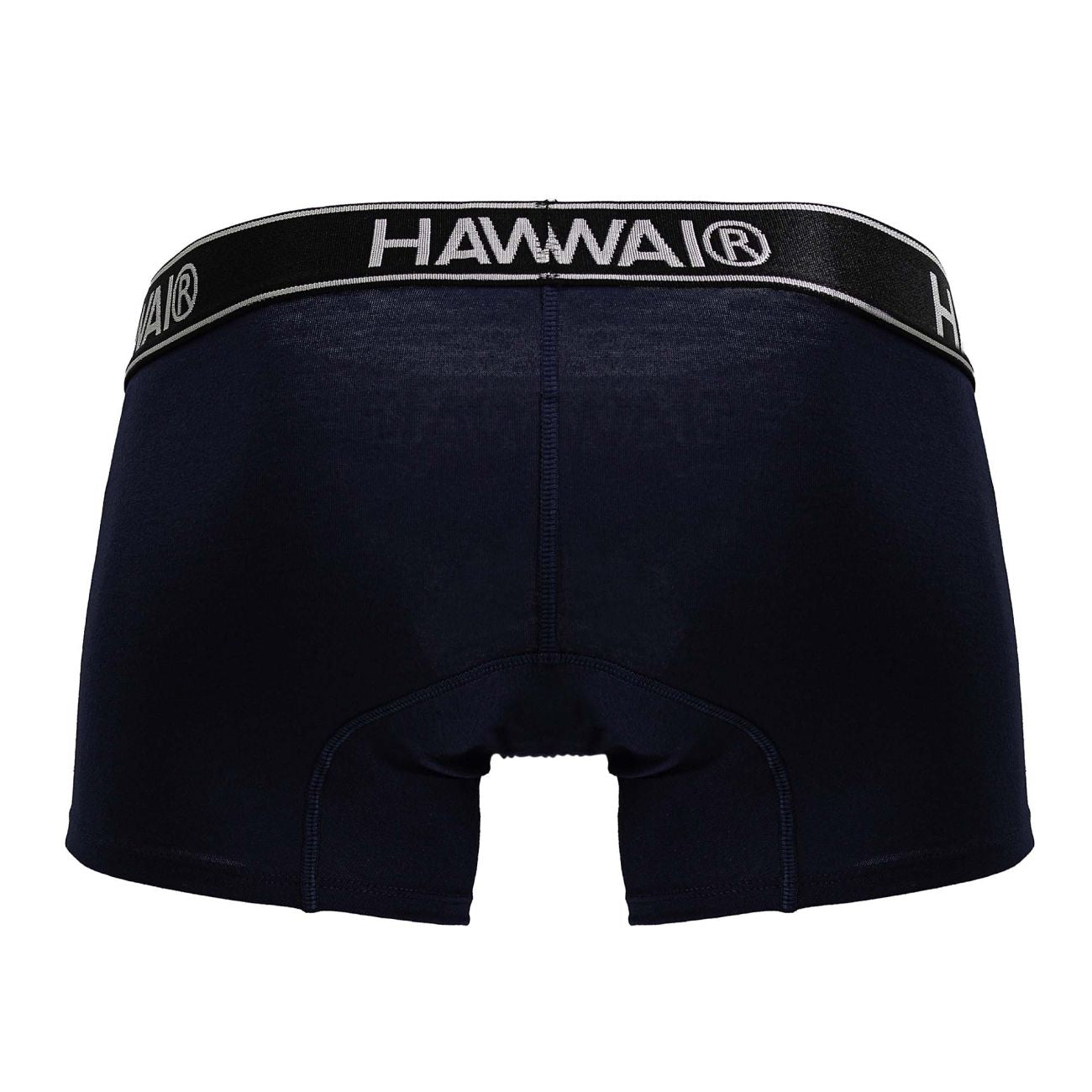 HAWAI 4986 Short de bain en mélange de coton, couleur bleu foncé-01