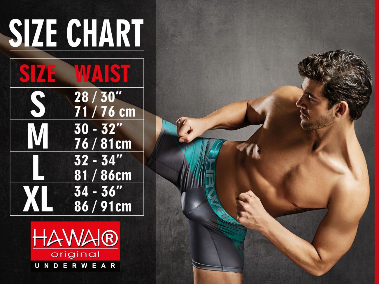 HAWAI 42571 Short de bain en mélange de coton, couleur grise