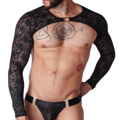 Illusion Black Harness by Gigo Underwear