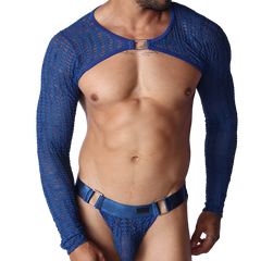Illusion Blue Harness by Gigo Underwear