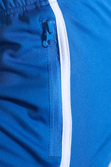 JJ Malibu Men's For-the-Night 2" Gym Short Shorts with Drawstring - Cobalt Blue