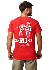 CA-RIO-CA Logo Red Tees – Herren-T-Shirt