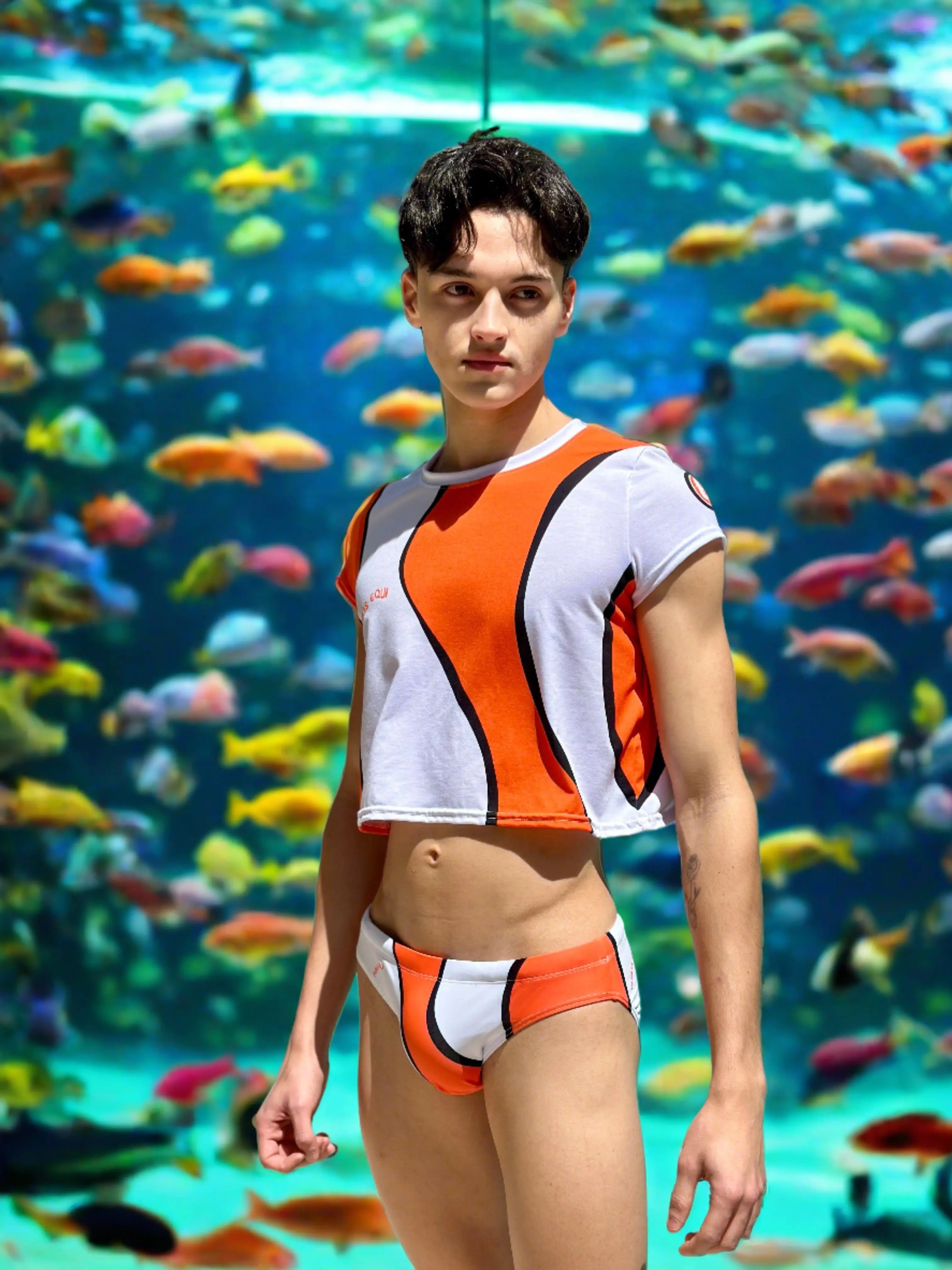 Maris Equi Clownfish Herren-Badehose