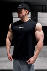 Jed North Herren ärmelloses Muskel-Shirt - Schwarz