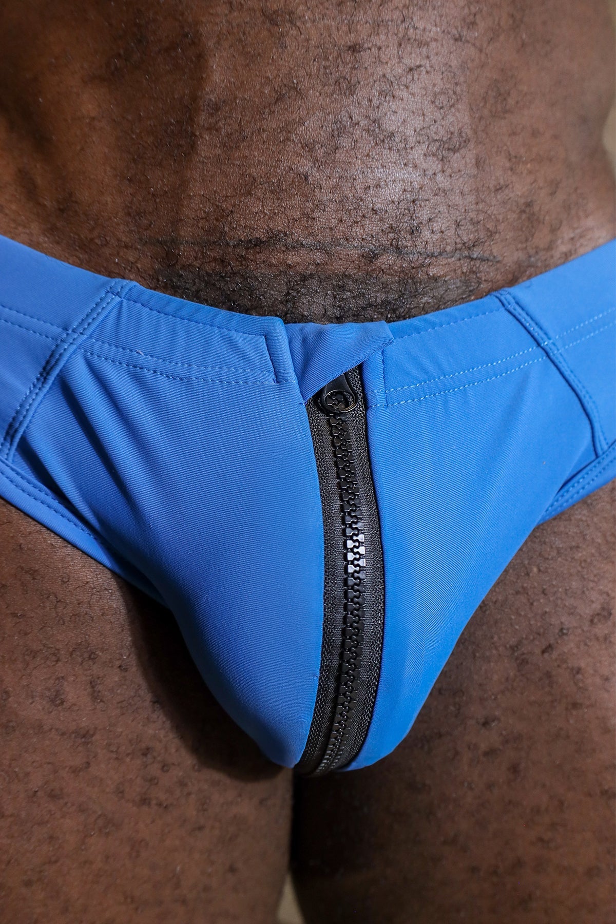 JJ Malibu Herren Unzip Me Badehose - Blau