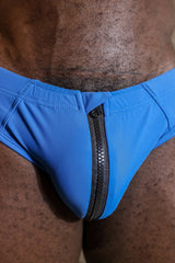 JJ Malibu Herren Unzip Me Badehose - Blau
