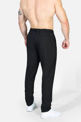 Jed North Herren Schnelltrocknende Tech-Hose - Schwarz