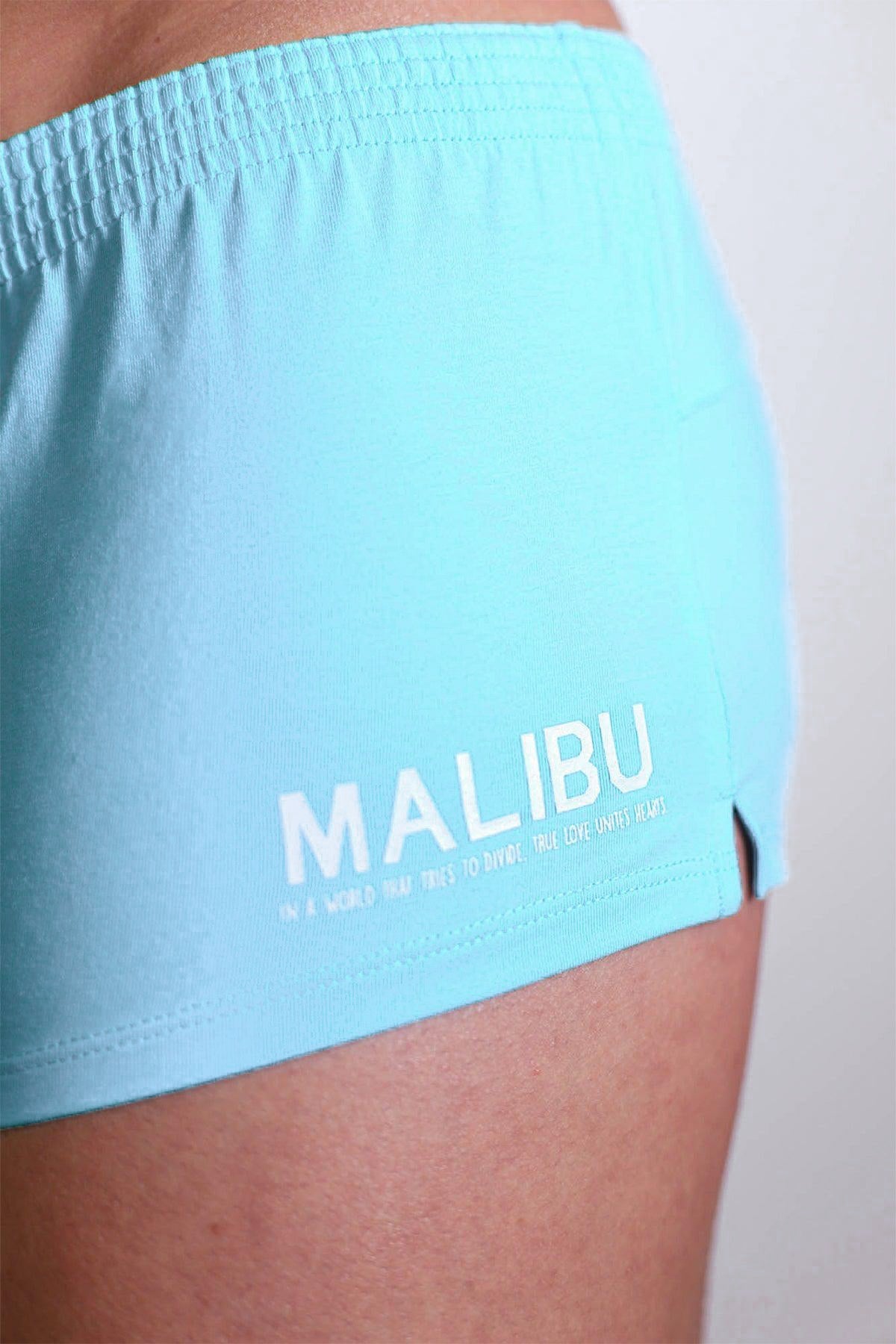 JJ Malibu Men's Stretch-It 2" Short Shorts - Electric Blue