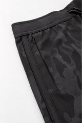 JJ Malibu Herren City Fit Shorts mit Kordelzug - Monochrom Camo