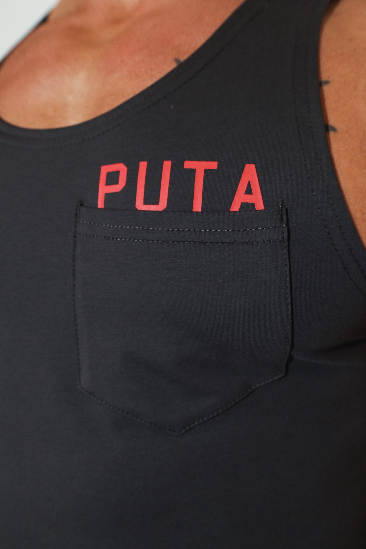 JJ Malibu Herren JJ Pocket Tank-Top - Puta