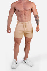 Jed North Men's Motion 5'' Varsity Sweat Shorts - Khaki