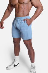 Jed North Men's Fortis Men's Athletic Shorts - Light Blue