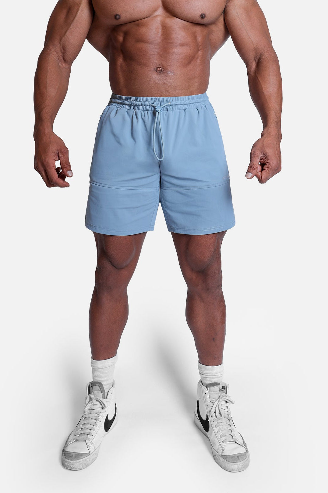Jed North Men's Fortis Men's Athletic Shorts - Light Blue