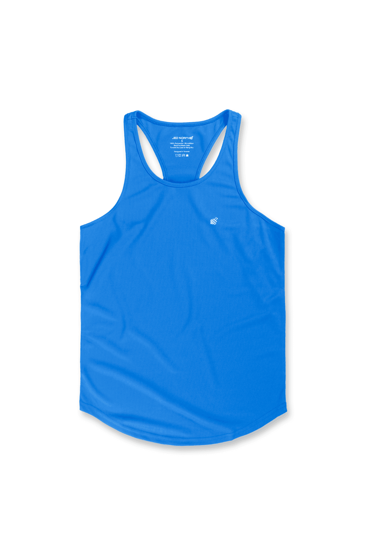 Jed North Herren Bodybuilding-Stringer, schnelltrocknend - Elektrisches Blau