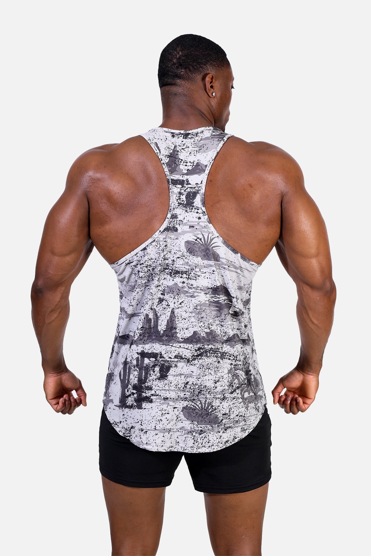 Jed North Herren Graphic Muscle Stringer – Rugged Outlaw