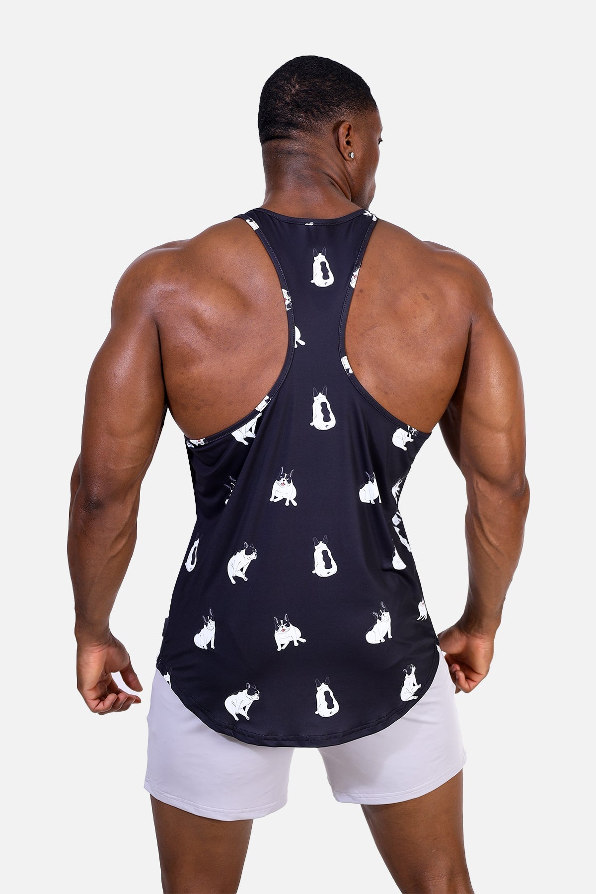 Jed North Herren Muscle-Stringer mit Grafik - Bulldogs