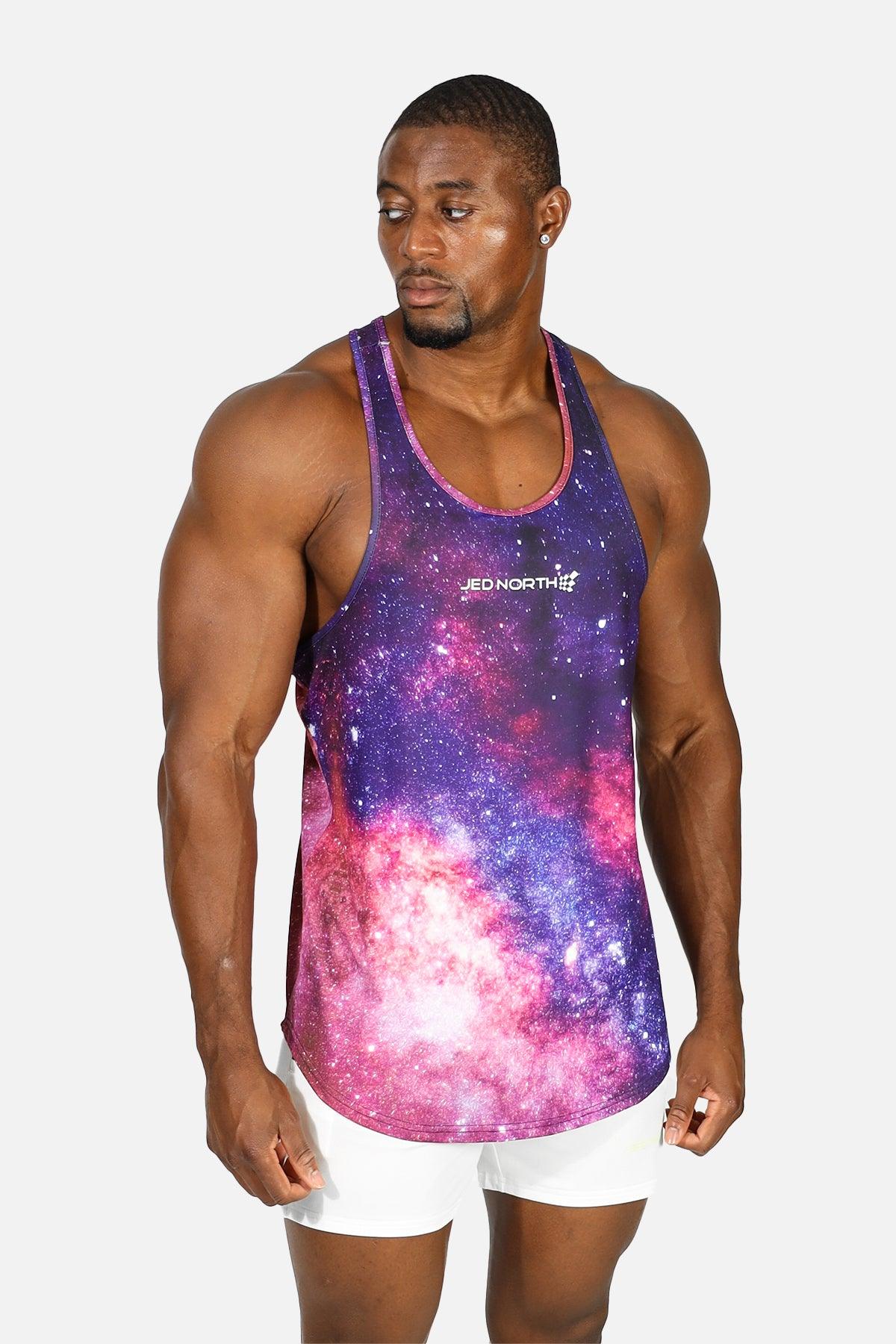 Jed North Herren Grafik-Muskel-Stringer - Galactic
